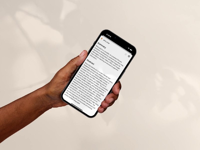 #App #iOS 🧠 手机中的内容摘要助手 —— elmo.chat☝️ 去年 4 月份，不求甚解曾经 介绍过 浏览器上的免费摘要助手 elomo.chat（当时还叫做 Elmo）