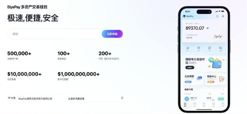 #证券 #数字货币 #AD ▎BiyaPay