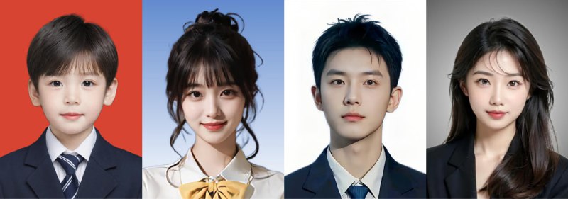 #证件照 #一键生成焕影一新（HivisionIDphotos）